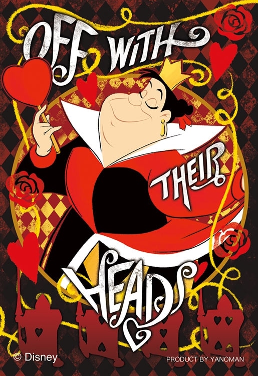 ディズニーヴィランズ / ハートの女王 （不思議の国のアリス）　70ピース　ジグソーパズル　YAM-70-65 5.9×8.6cm