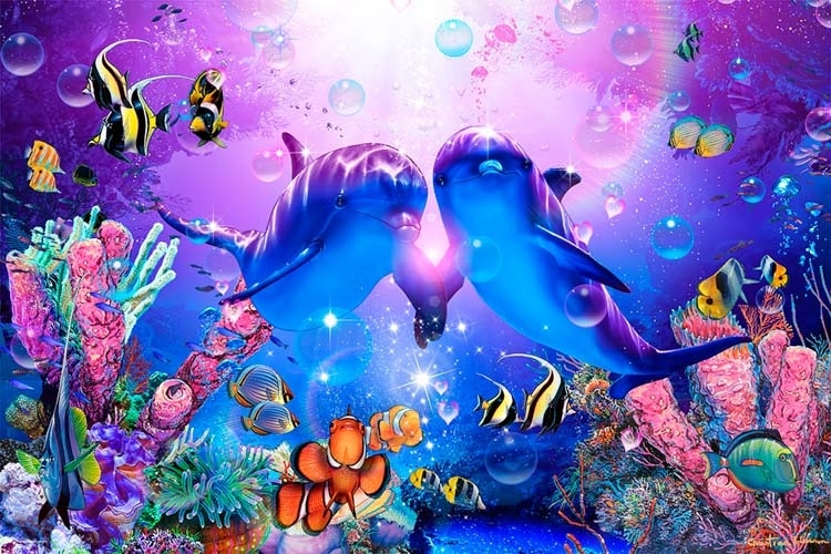 プレシャスラブII　 （ラッセン）　1000ピース　ジグソーパズル　YAM-10-1448　［CP-WS］ 50×75cm