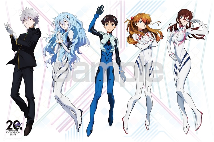 EVA STORE 20th Anniversary! (エヴァンゲリオン) 1000ピース ジグソーパズル ●予約 YAM-10-1500 50×75cm