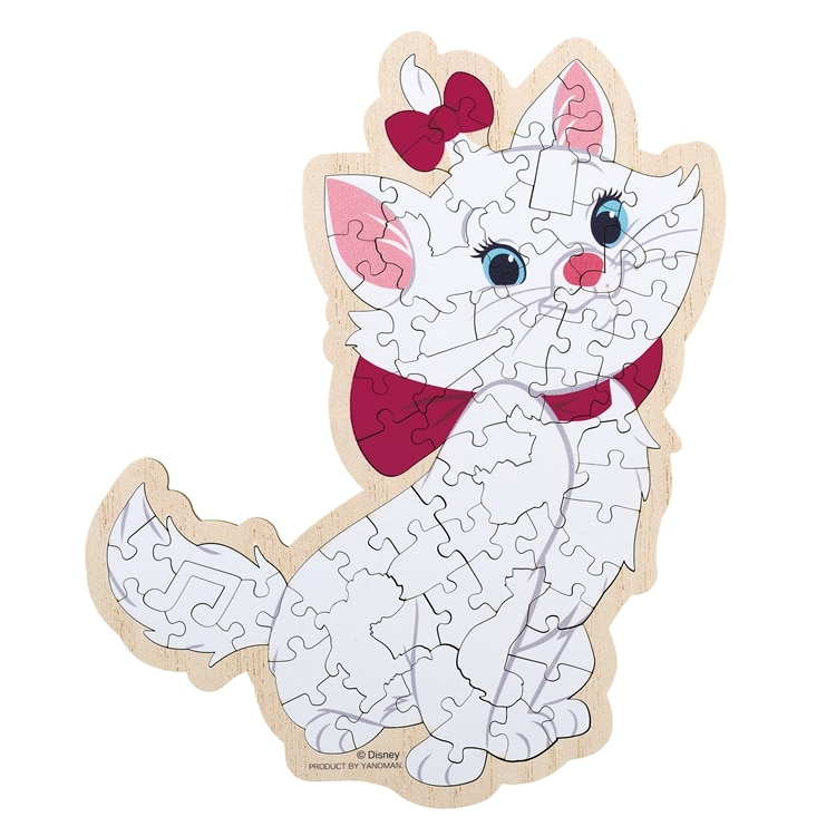 ディズニー マリー （おしゃれキャット）　70ピース　ジグソーパズル　YAM-37-04 H23.8×W19.9cm