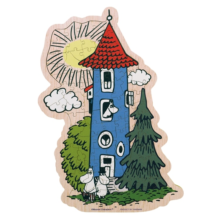 ムーミンやしき （ムーミン）　100ピース　ジグソーパズル　YAM-37-07 H27.3×W19.1cm