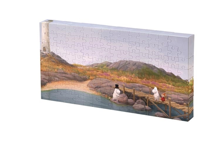 灯台がある島　(ムーミン)　120ピース　ジグソーパズル　YAM-2304-21　［CP-SS］ 22.3×11×2cm