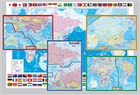 世界地図ピクチュアパズル　109ピース　ピクチュアパズル　APO-20-103