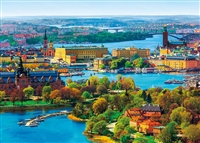 北欧の輝き ストックホルム旧市街（風景）　500ピース　ジグソーパズル　APP-500-262