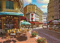 パリのカフェ通り （サム・パーク）　500ピース　●予約　ジグソーパズル　APP-500-317　［CP-PR］