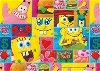 SPONGEBOB TILE ART　 （スポンジ・ボブ）　108ピース　ジグソーパズル　●予約　APP-108-094