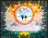 日輪（にちりん）　(藤城清治)　80ピース　ジグソーパズル　APP-5080-303　［CP-SS］