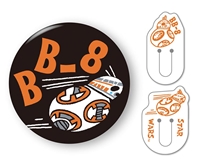 BEV-CL-020　スターウォーズ　くりっぷかん　SW BB-8　雑貨