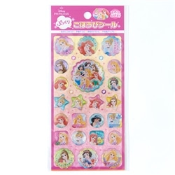 ディズニープリンセス ぷっくりごほうびシール　(ディズニー)　●予約　BEV-SL-287