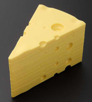 おいしいパズル チーズ 　10ピース　立体パズル　BEV-GPZ-014