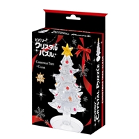 クリスマスツリー・クリアクリスタルパズル　69ピース　立体パズル　BEV-50289