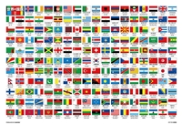 世界の国旗おぼえちゃおう！ （子供用パズル）　80ピース　ジグソーパズル　BEV-80-025