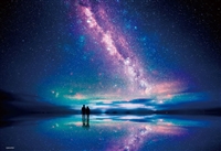 星空のウユニ塩湖（風景）　1000マイクロピース　ジグソーパズル　BEV-M81-566