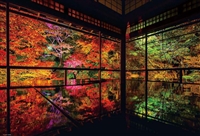 秋深まる瑠璃光院 （風景）　1000ピース　ジグソーパズル　BEV-1000-041