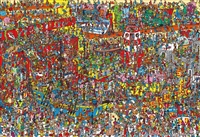 Where's Wally？ おもちゃがいっぱい （ウォーリー）　500ピース　ジグソーパズル　BEV-500S-019