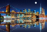 ニューヨーク ブルックリンブリッジ （海外風景）　1000ピース　ジグソーパズル　BEV-1000-055