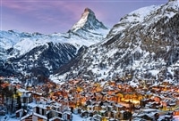 マッターホルン望むツェルマット　 　1000ピース　ジグソーパズル　●予約　BEV-1000-139