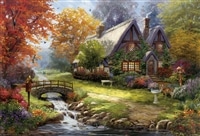 バードソングコテージ　 （トーマス・キンケード）　1000ピース　ジグソーパズル　●予約　BEV-1000-141