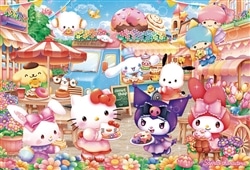 ドーナツショップへようこそ！　(サンリオ)　1000ピース　ジグソーパズル　●予約　BEV-1000-168