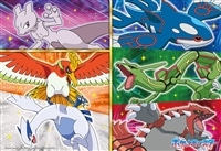 伝説のポケモン大集合！ カントー地方・ジョウト地方・ボウエン地方編　(ポケットモンスター)　100ピース　ジグソーパズル　●予約　BEV-100-070