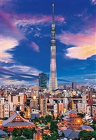 東京スカイツリー　トワイライトビュー（風景）　300ピース　ジグソーパズル　BEV-93-147