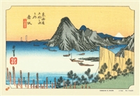 東海道五拾三次 舞坂「今切真景（いまぎれしんけい）」　(歌川広重)　300ピース　ジグソーパズル　CUT-300-731