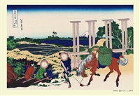 富嶽三十六景 武州千住　(葛飾北斎)　300ピース　ジグソーパズル　CUT-300-807