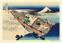 富嶽三十六景 常州牛堀　(葛飾北斎)　300ピース　ジグソーパズル　CUT-300-815