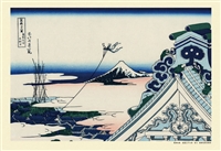 富嶽三十六景 東都浅草本願寺　(葛飾北斎)　300ピース　ジグソーパズル　CUT-300-818