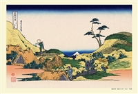 富嶽三十六景 下目黒　(葛飾北斎)　300ピース　ジグソーパズル　CUT-300-822