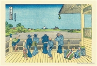 富嶽三十六景 五百らかん寺さざゐどう　(葛飾北斎)　300ピース　ジグソーパズル　CUT-300-833