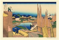 富嶽三十六景 本所立川　(葛飾北斎)　300ピース　ジグソーパズル　CUT-300-837