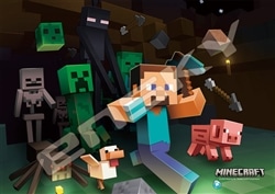 Hostile Mobs （MINECRAFT）　208ピース　ジグソーパズル　ENS-208-ML11