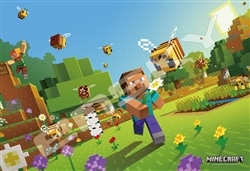 Honey Bees （MINECRAFT）　300ピース　ジグソーパズル　ENS-300-ML09