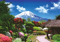 花咲く忍野と富士山（風景）　108ピース　ジグソーパズル　EPO-01-072　［CP-FJ］