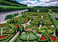 ヴィランドリー城の花庭園 （海外風景）　500ピース　ジグソーパズル　EPO-05-115　［CP-WS］