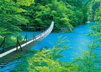 寸又峡の夢の吊橋 -静岡 （国内風景）　500ピース　ジグソーパズル　EPO-05-117　［CP-WS］
