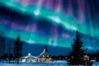 きらめくオーロラの夜-フィンランド （風景）　1000ピース　ジグソーパズル　EPO-12-513s