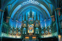 青光のノートルダム大聖堂-カナダ（風景）　2016ベリースモールピース　ジグソーパズル　EPO-23-562