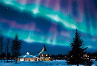 きらめくオーロラの夜−フィンランド （風景）　300ピース　ジグソーパズル　EPO-25-146