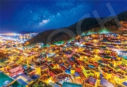 甘川文化村（カムチョンムナマウル）の夜景ー韓国 （海外風景）　300ピース　ジグソーパズル　●予約　EPO-28-052s