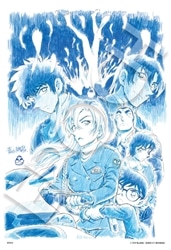 ハイウェイの堕天使 -劇場版青山先生直筆原画ポスターVer.-　(名探偵コナン)　300ピース　ジグソーパズル　●予約　EPO-28-221s　［CP-CO］