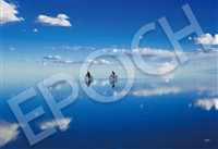 奇跡の湖 ウユニ塩湖-ボリビア （風景）　1053ピース　ジグソーパズル　EPO-31-037