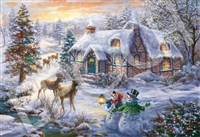 クリスマスコテージ （ニッキー・ボエム）　1053ピース　ジグソーパズル　EPO-31-526　［CP-CH］