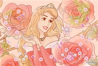 Royal Floral（オーロラ姫）（眠れる森の美女） （ディズニー）　70ピース　ジグソーパズル　EPO-70-013　［CP-PD］
