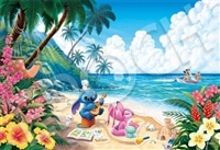 Stitch -Ohana-（スティッチ -オハナ-）　(リロ＆スティッチ)　300ピース　ジグソーパズル　●予約　EPO-73-412s