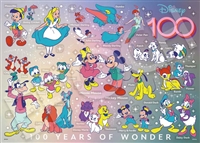 100 YEARS OF WONDER (100イヤーズ オブ ワンダー)（ディズニー）　500ピース　ジグソーパズル　EPO-74-701　［CP-DI］