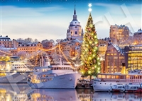 ストックホルムのクリスマスツリー （海外風景）　500ピース　ジグソーパズル　EPO-79-487s　［CP-WI］
