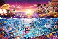 Mickey＆Friends -Tropical Journey-（ミッキー＆フレンズ -トロピカルジャーニー-）　(ミッキー＆フレンズ)　1000ピース　ジグソーパズル　●予約　EPO-97-711s