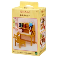 勉強机セット 家具　おもちゃ　カ-318　［CP-KS］